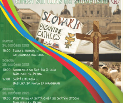 PROGRAM JUBILEJNEJ PÚTE DO RÍMA
