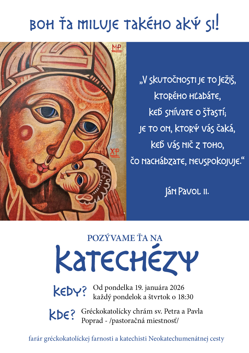 KATECHÉZY V NAŠOM CHRÁME
